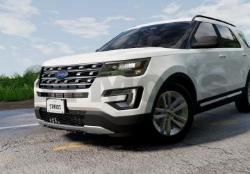 Ford Explorer (2016-2019)версия 1.1 для BeamNG.drive (v0.36.x)