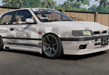 Nissan Pulsar/Sunnyверсия 1.0 для BeamNG.drive (v0.36.x)