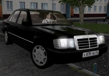 Mercedes-Benz E300 W124версия 21.04.21 для City Car Driving (v1.5.8 - 1.5.9.2)