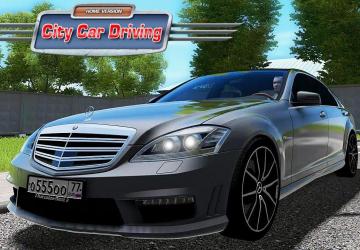 Mercedes-Benz S65 AMG Stage 2версия 21.04.21 для City Car Driving (v1.5.9, 1.5.9.2)