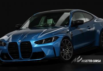 BMW M4 Competition (G82)версия 0.9 LCI для Assetto Corsa