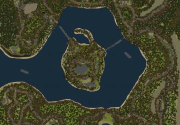 Карта «Остров»версия 1 для Spintires: MudRunner