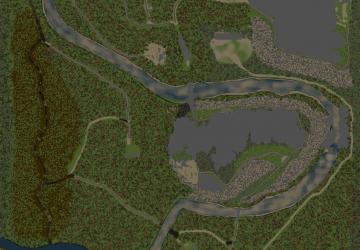 Карта «Пилорама на острове»версия 1 для Spintires: MudRunner