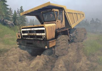 БелАЗ 540 (доработка)версия 1.0 для Spintires: MudRunner (v25.02.21)