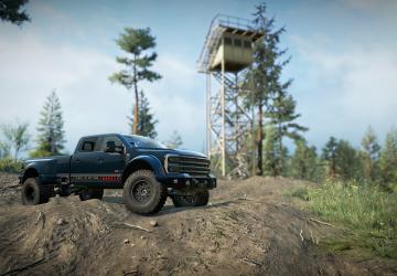 Super HD-550: Elevation Black Editionверсия 1.0.0 для SnowRunner (v24.0)