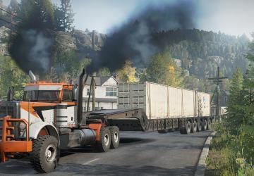 TWM Peterman 389 Oilfield Truck Packверсия 1.0 для SnowRunner (v24.0)