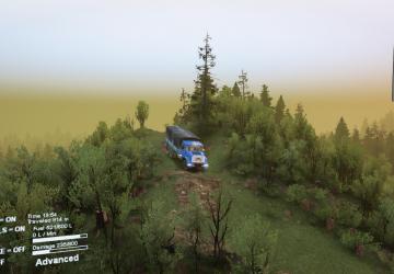 Цветные Небеса Goldдля SpinTires (v3.3.16)