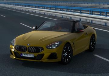 BMW Z4 M40i 2019версия 1.7 для Euro Truck Simulator 2 (v1.57.x)