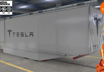Tesla Semi Trailerверсия 1.0 для Euro Truck Simulator 2 (v1.57.x)