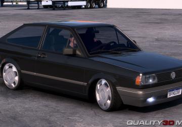 Volkswagen Golf Quadrado Turboверсия 2.7 для American Truck Simulator (v1.51.x, - 1.54.x)