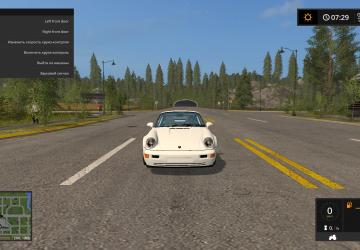 Porsche 911версия 1.0.0.0 для Farming Simulator 2017 (v1.5x)