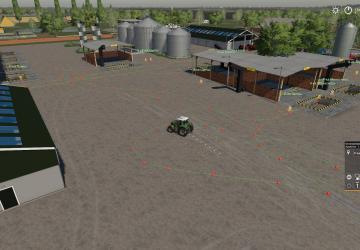 Сеть маршрутов Autodrive для карты Multimapv1.1 для Farming Simulator 2019 (v1.7.1.0)