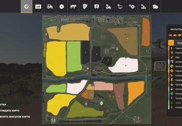 Карта «Один российский край»версия 1.0.0 для Farming Simulator 2019 (v1.7x)