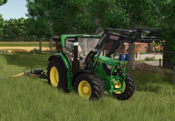 John Deere 6R 110-150версия 1.0.0.0 для Farming Simulator 2025