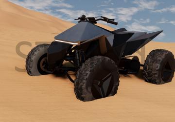 Tesla Cyberquadверсия 1.0 для BeamNG.drive (v0.36.x)
