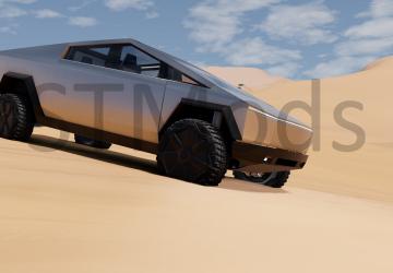 Tesla Cybertruckверсия 1.1 для BeamNG.drive (v0.36.x)