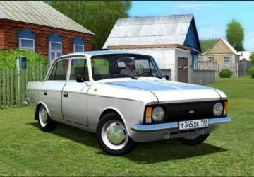 Москвич 412версия 18.04.21 для City Car Driving (v1.5.9, 1.5.9.2)