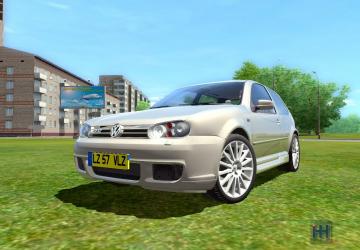 Volkswagen Golf 4 1.9 TDiверсия 17.04.21 для City Car Driving (v1.5.9, 1.5.9.2)