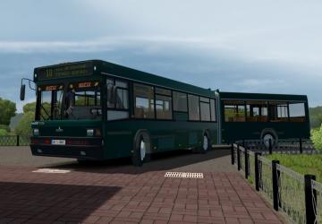 МАЗ 105.065 Articulated Busверсия 1.0 для City Car Driving (v1.5.9, 1.5.9.2)