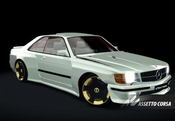 687 Bros Mercedes 560 SEC AMGверсия 1.0 для Assetto Corsa