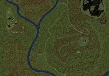 Карта «Гора Ежовая»версия 1 для Spintires: MudRunner