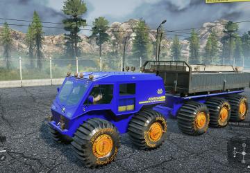 Sherp Finalверсия 2 для SnowRunner (v24.0)