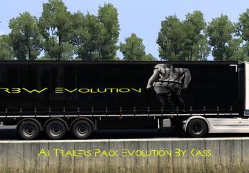 Ai Trailers Pack Evolutionверсия 2.7 для Euro Truck Simulator 2 (v1.57.x)