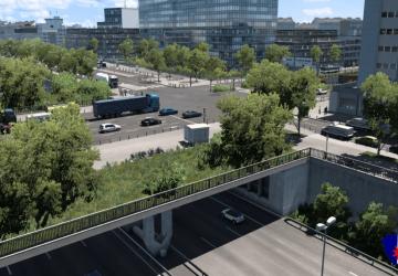 Карта «Иль-де-Франс»версия 0.1.5c для Euro Truck Simulator 2 (v1.57.x)