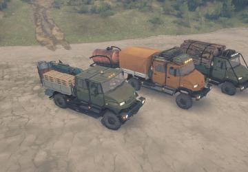 ЗиЛ - 43273/43274 (Бычок)версия 1.0 для Spintires: MudRunner (v25.02.21)