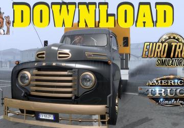 Ford F6 1941версия 1.6 для American Truck Simulator (v1.54.x)
