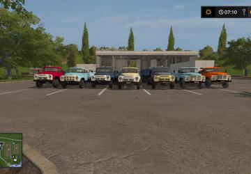 Пак «нестандартных» грузовиков ЗиЛверсия 1.6 для Farming Simulator 2017 (v1.5x)