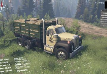 Mack B61 RSверсия 1.3 для SpinTires (v03.03.16)