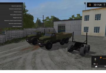 Зил 131 Лесовоз Борт Автопогрузкадля Farming Simulator 2017