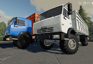 КамАЗ Зерновоз-Переработкаверсия 3.3.0.0 для Farming Simulator 2019 (v1.7.1.0)