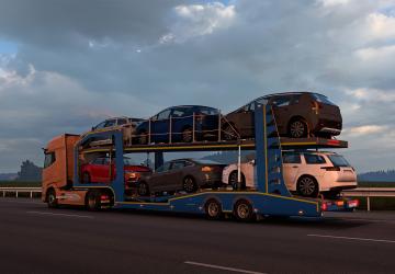 Car Transporterверсия 1.4 для Euro Truck Simulator 2 (v1.57.x)