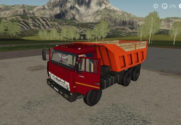 КамАЗ-55111 Совок - Переделкаверсия 2.0 для Farming Simulator 2019 (v1.7.1.0)