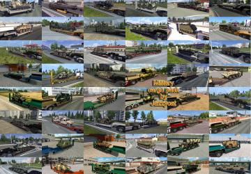 Military Cargo Packверсия 6.8.2 для Euro Truck Simulator 2 (v1.57.x)