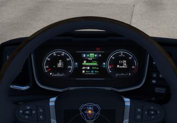 Scania 2016 Improved Dashboardверсия 5.1 для Euro Truck Simulator 2 (v1.57.x)