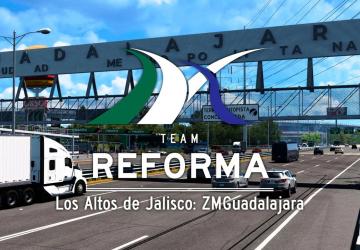 Reforma City Addonsверсия 1.4 для American Truck Simulator (v1.54.x)