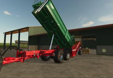 Grimme Receiving Hopper With Automatic Pallet Stackingv1.0.0.0 для Farming Simulator 2025