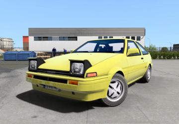 Toyota Sprinter Trueno AE86версия 2.9 для American Truck Simulator (v1.54.x)