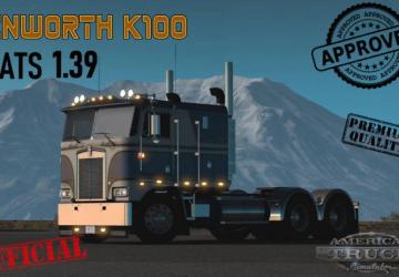 Kenworth K100-Eверсия 1.5.7 для American Truck Simulator (v1.54.x)