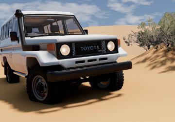 Toyota Land Cruiser 75 Series Troopyверсия 2.0 для BeamNG.drive (v0.36.x)