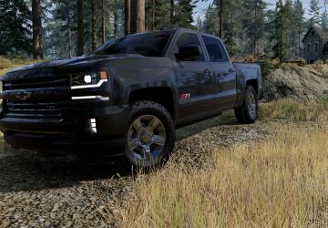Chevrolet Silverado (2016-2018)версия 1.0 для BeamNG.drive (v0.36.x)