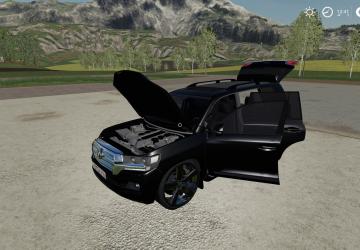 Toyota Land Cruiser 200 2016версия 3.0 для Farming Simulator 2019 (v1.7.1.0)