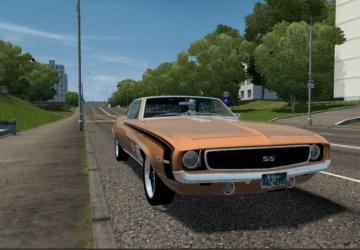Chevrolet Camaro SS 1969версия 13.04.21 для City Car Driving (v1.5.9, 1.5.9.2)