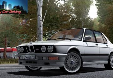 BMW M5 E28 1988версия 11.04.21 для City Car Driving (v1.5.9, 1.5.9.2)