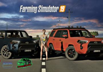 Toyota 4Runner 2018 TRD PRO 4X4версия 1.0.0.0 для Farming Simulator 2019 (v1.5x)