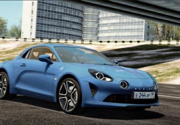 2017 Alpine A110версия 10.04.21 для City Car Driving (v1.5.9, 1.5.9.2)