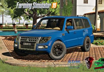 Mitsubishi Pajeroверсия 1.0.0.0 для Farming Simulator 2019 (v1.5x)